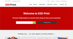 Desktop Screenshot of d2d-print.com